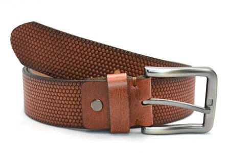 4cm cognac riem 040-137