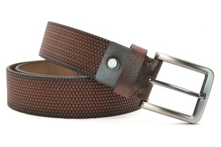 4cm riem bruin 040-137