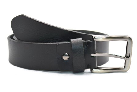 4cm zwarte riem 040-01