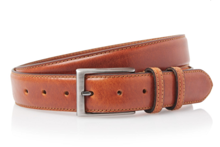 3,5 cm pantalon riem set zwart/cognac 35577