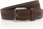 4cm riem perfo set zwart-bruin-cognac-blauw