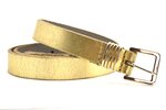 2,5 cm dames riem goud 25301