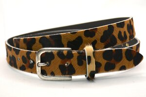 3 cm panter dames riem 30495