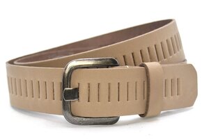 4cm taupe riem perfo Timbelt 427